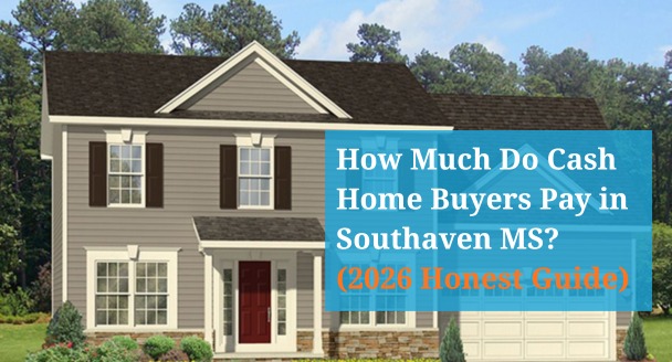 How much do cash home buyers pay in Southaven MS