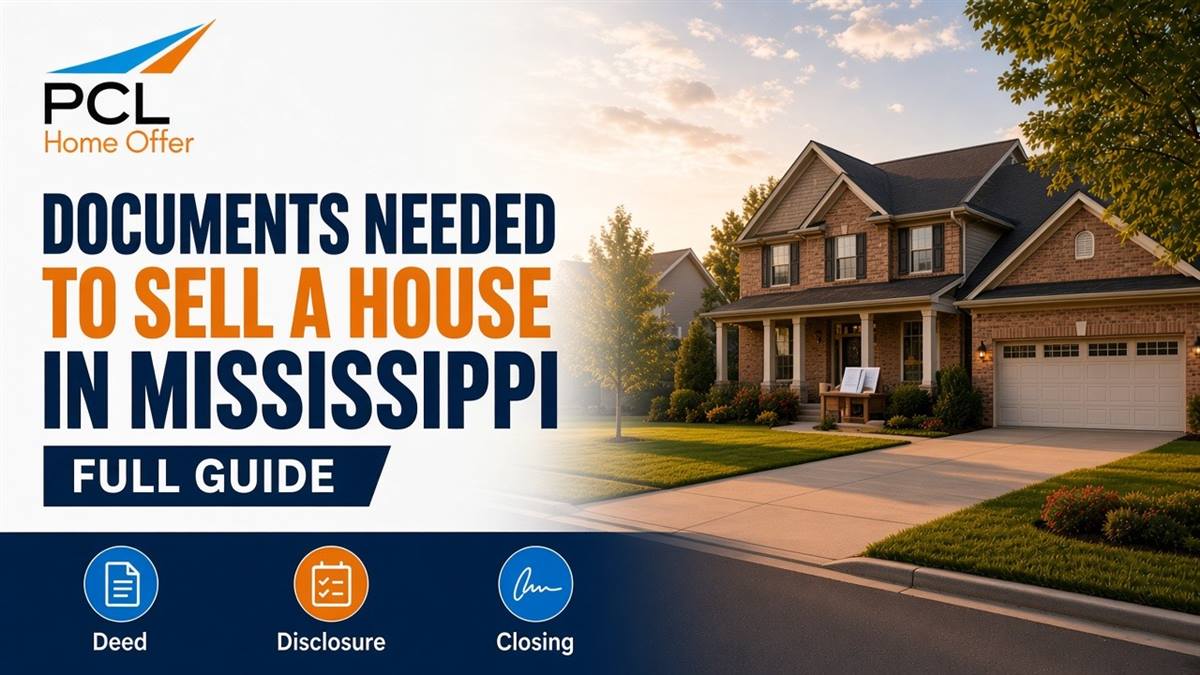 Documents needed to sell a house in Mississippi