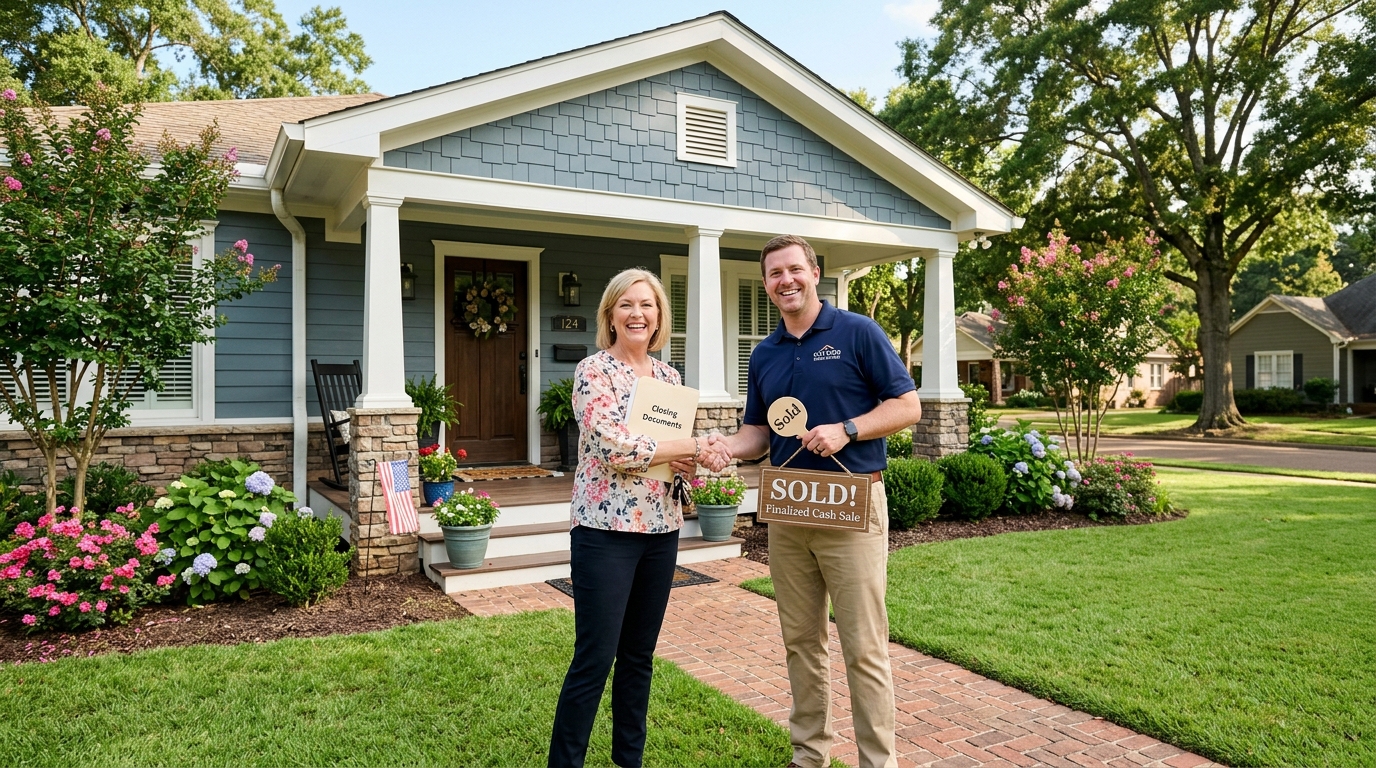 Homeowner relieved after cash home sale in Mississippi