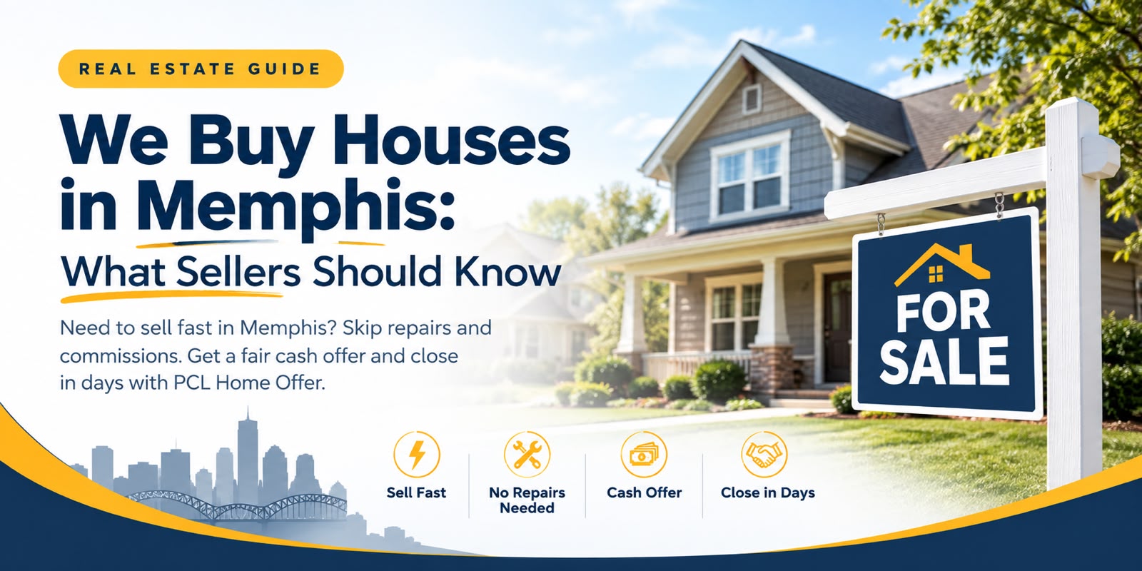We buy houses in Memphis banner